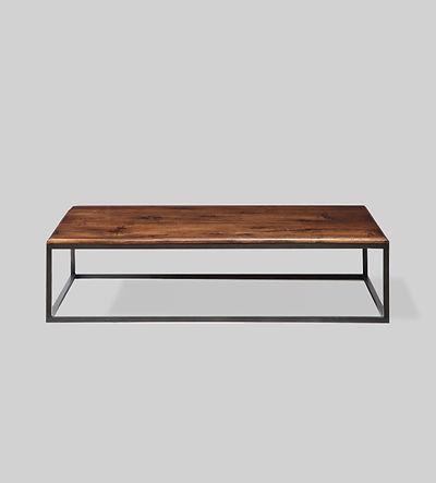 18th C. Italian Thick Walnut Coffee Table